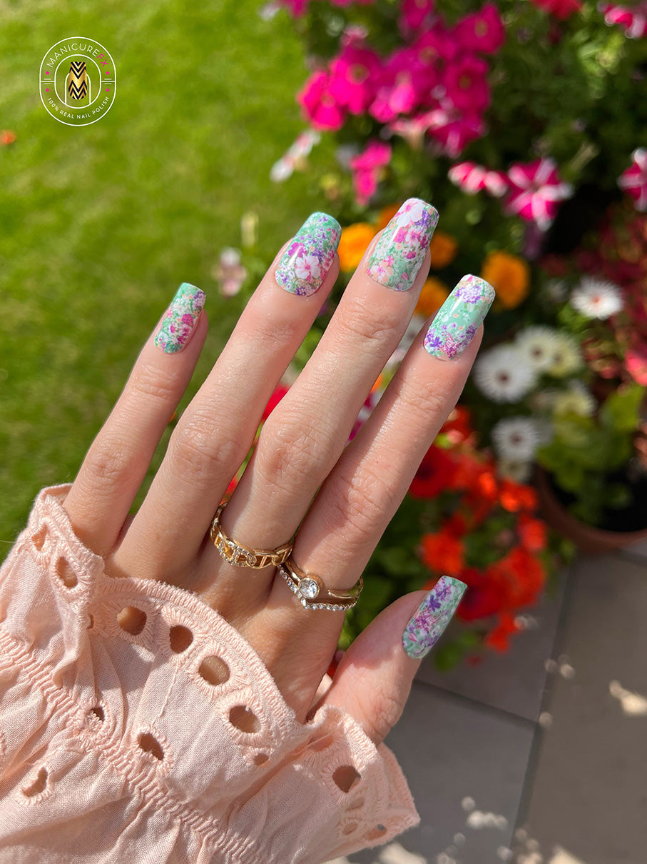 Heavenly Blossom - Nail Wraps (Standard)