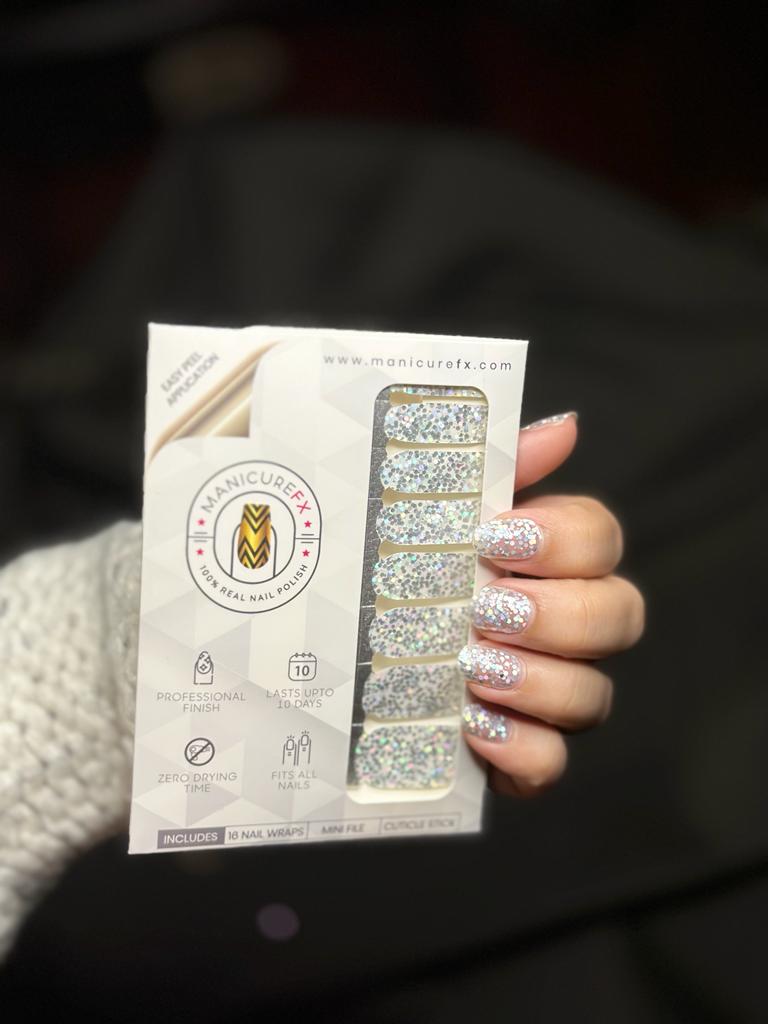 Silver Scale - Nail Wraps (Standard)