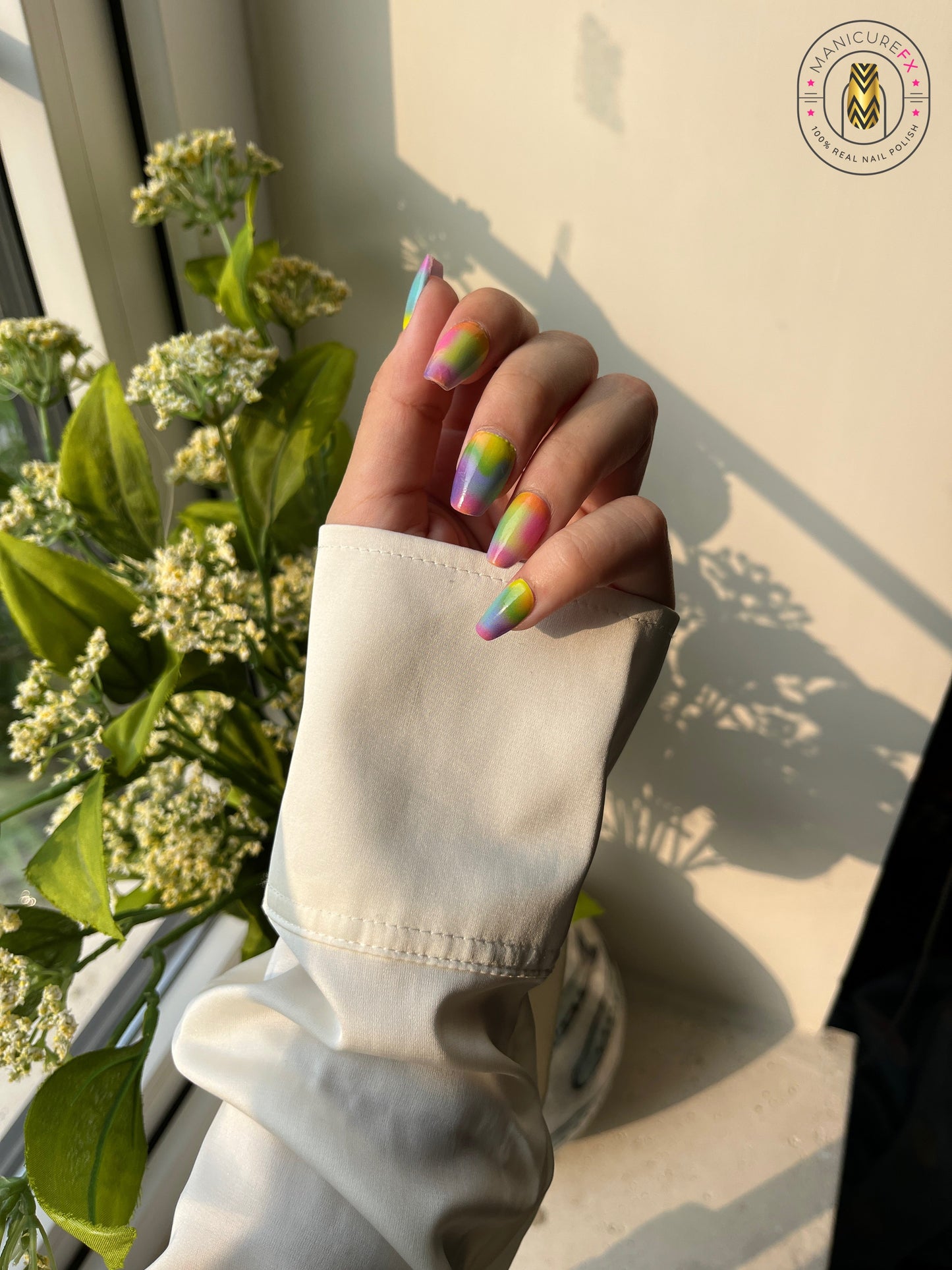 Chromatic Clouds - Nail Wraps (Standard)