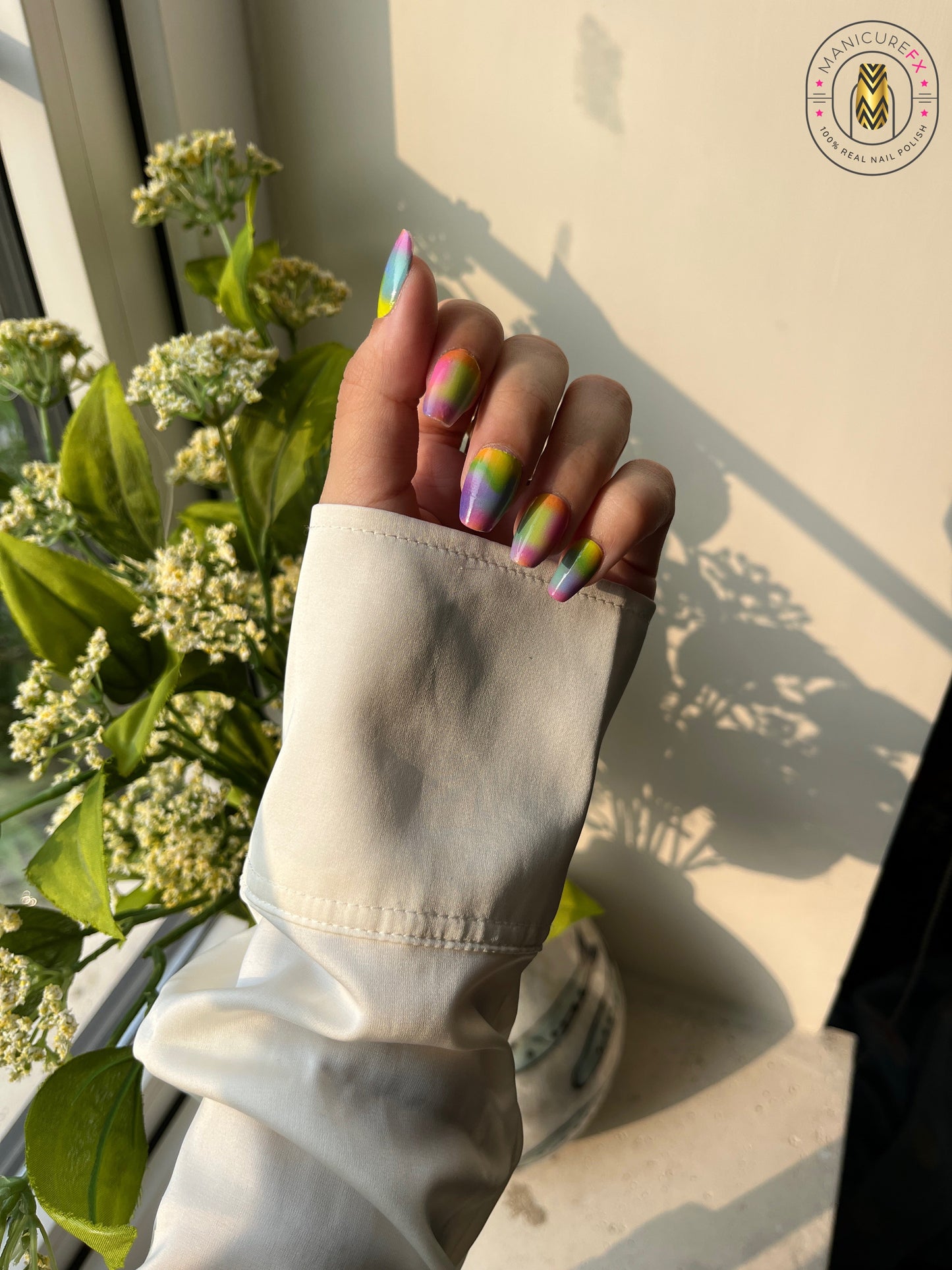 Chromatic Clouds - Nail Wraps (Standard)
