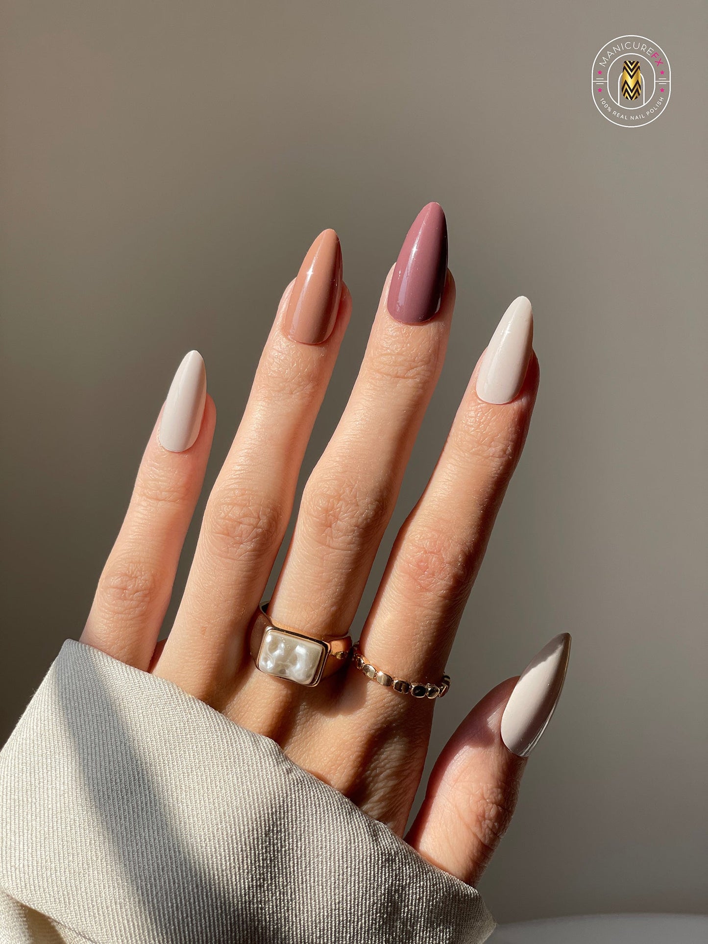 Brown Sugar - Nail Wraps (Standard)