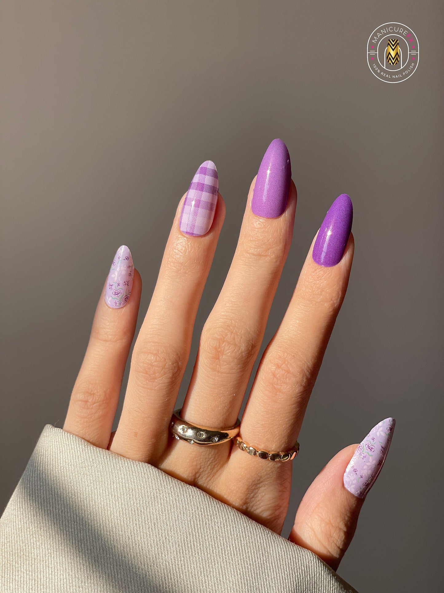 Purplish Lies - Nail Wraps (Standard)