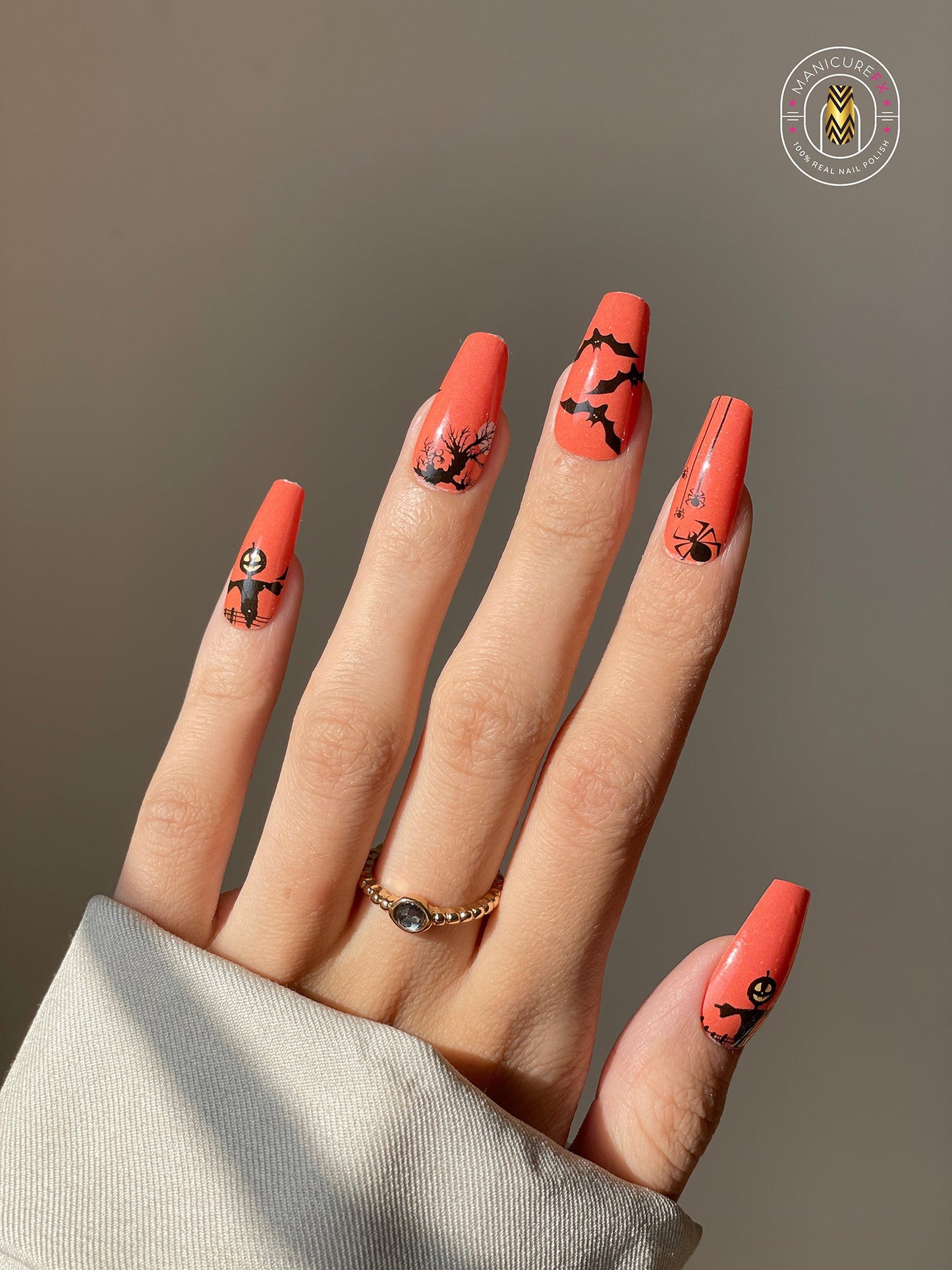 Blood Orange Moon - Nail Wraps (Standard)