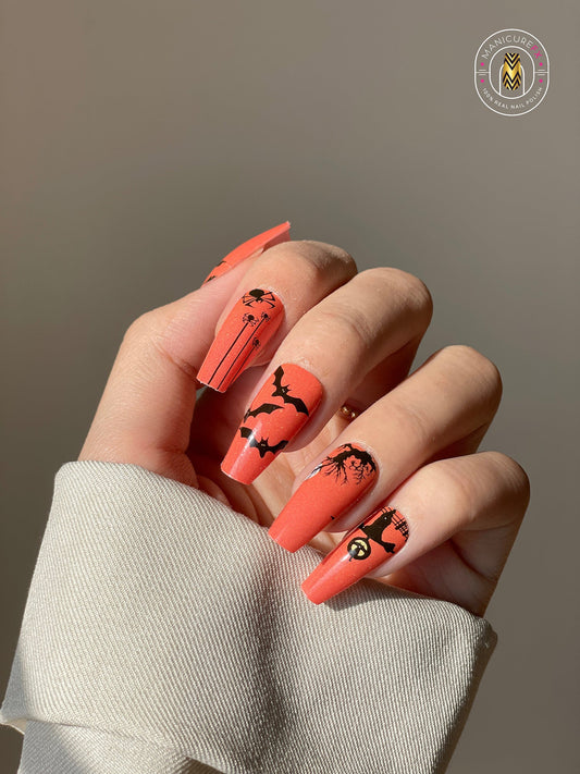 Blood Orange Moon - Nail Wraps (Standard)