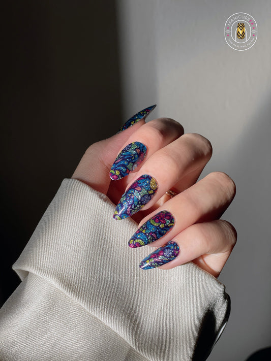 Shimmering Gems - Nail Wraps (Standard)