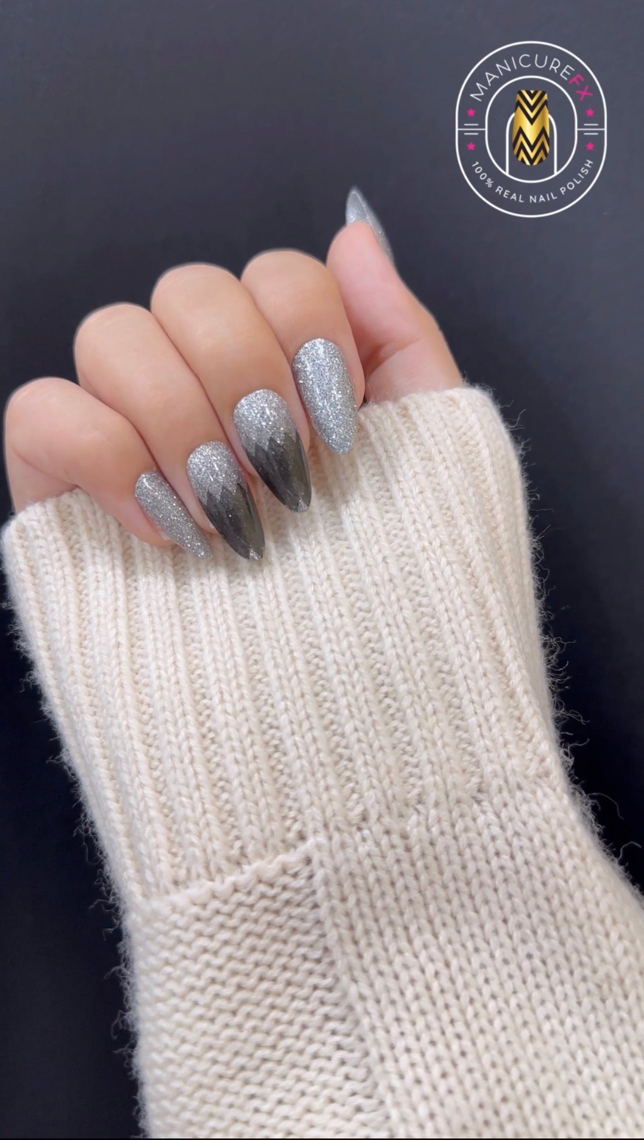 Gray Space - Nail Wraps (Standard)