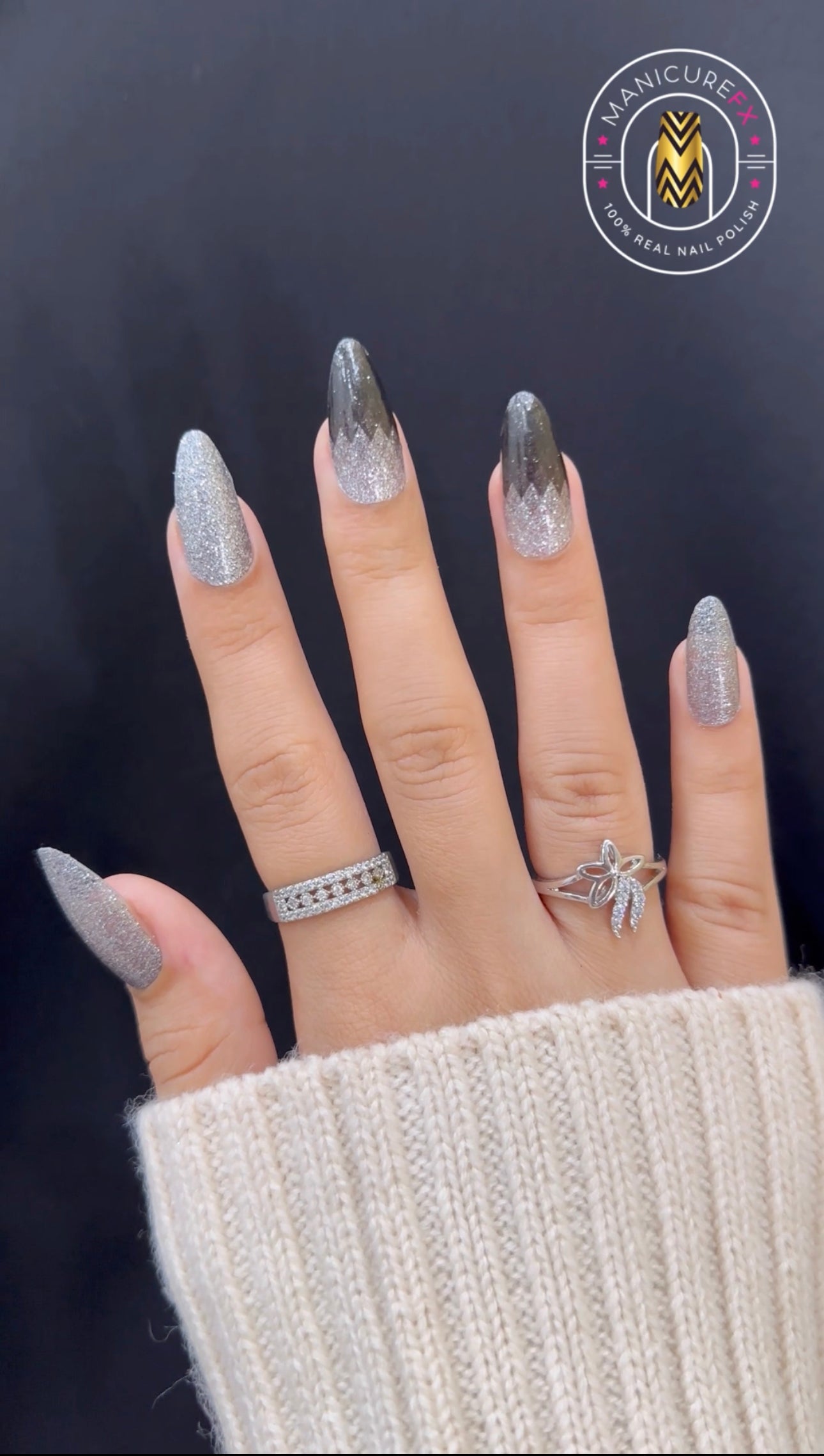 Gray Space - Nail Wraps (Standard)