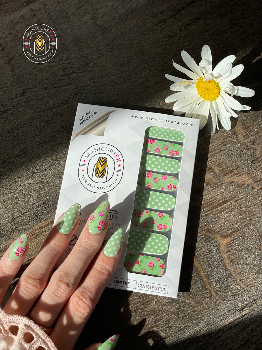 Green Gardens - Nail Wraps (Standard)