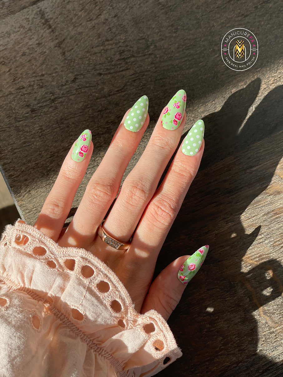 Green Gardens - Nail Wraps (Standard)