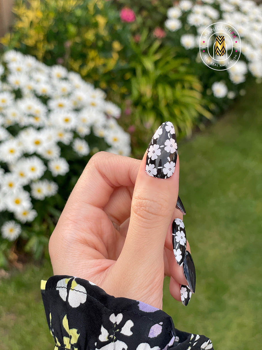 Midnight Bloom - Nail Wraps (Standard)