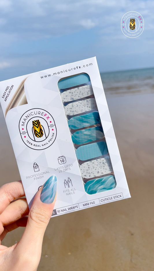 Spray Of Ocean - Nail Wraps (Standard)