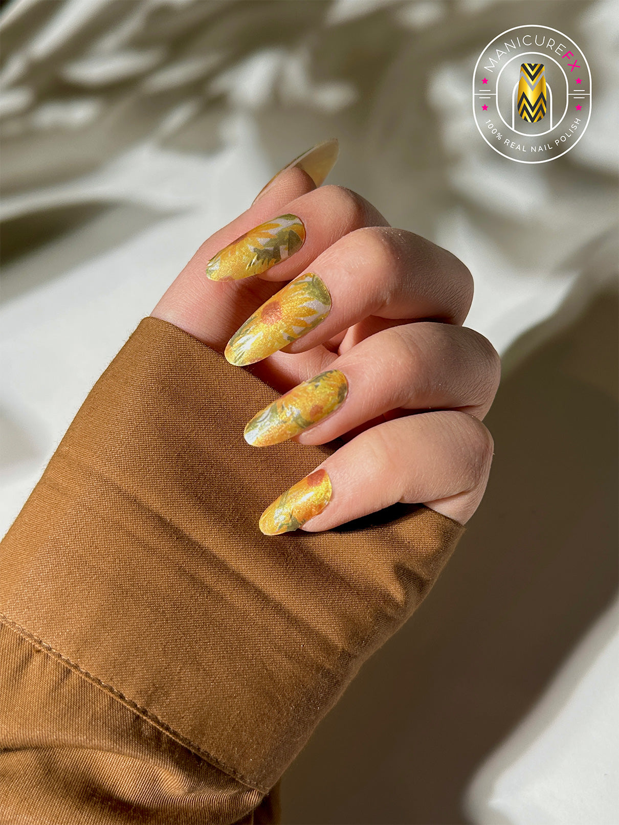 Sunlit Blooms - Nail Wraps (Standard)