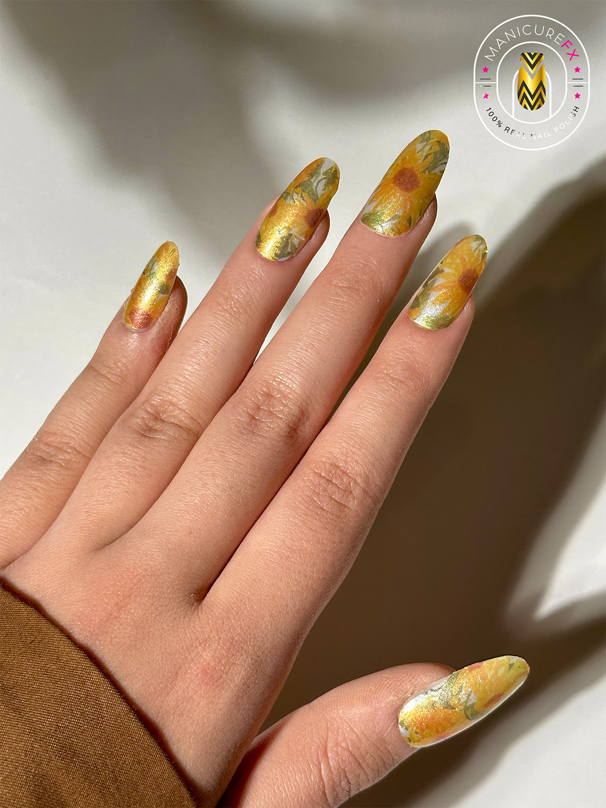 Sunlit Blooms - Nail Wraps (Standard)