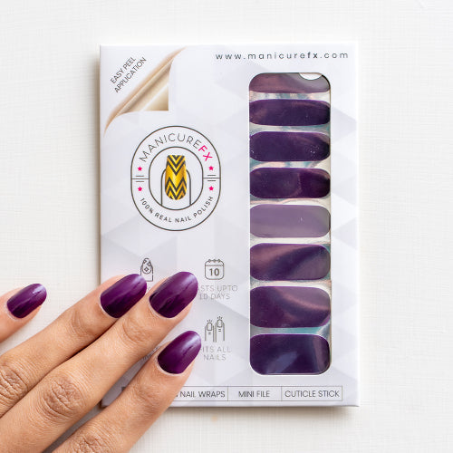 Dark Amethyst - Nail Wraps (Standard)