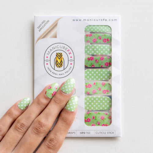 Green Gardens - Nail Wraps (Standard)