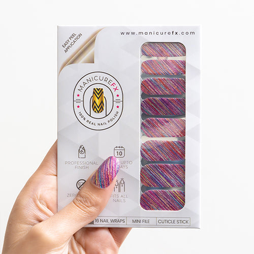 Rainbow Rain - Nail Wraps (Standard)