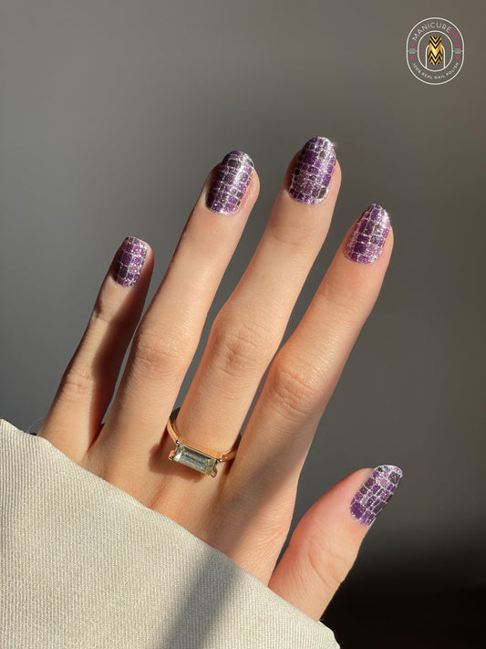 Violet Square - Nail Wraps (Standard)