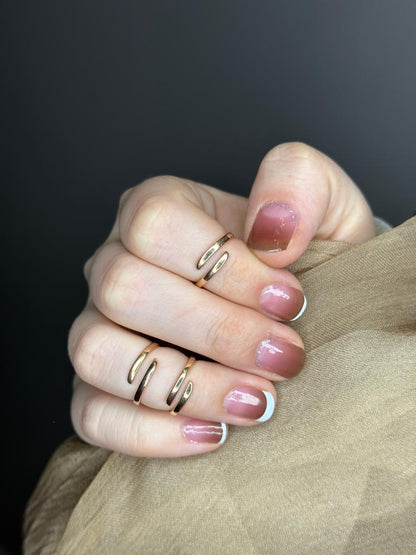 Mocha Split - Nail Wraps (Standard)