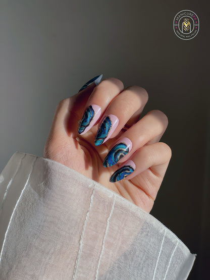 Sapphire Sprout - Nail Wraps (Standard)