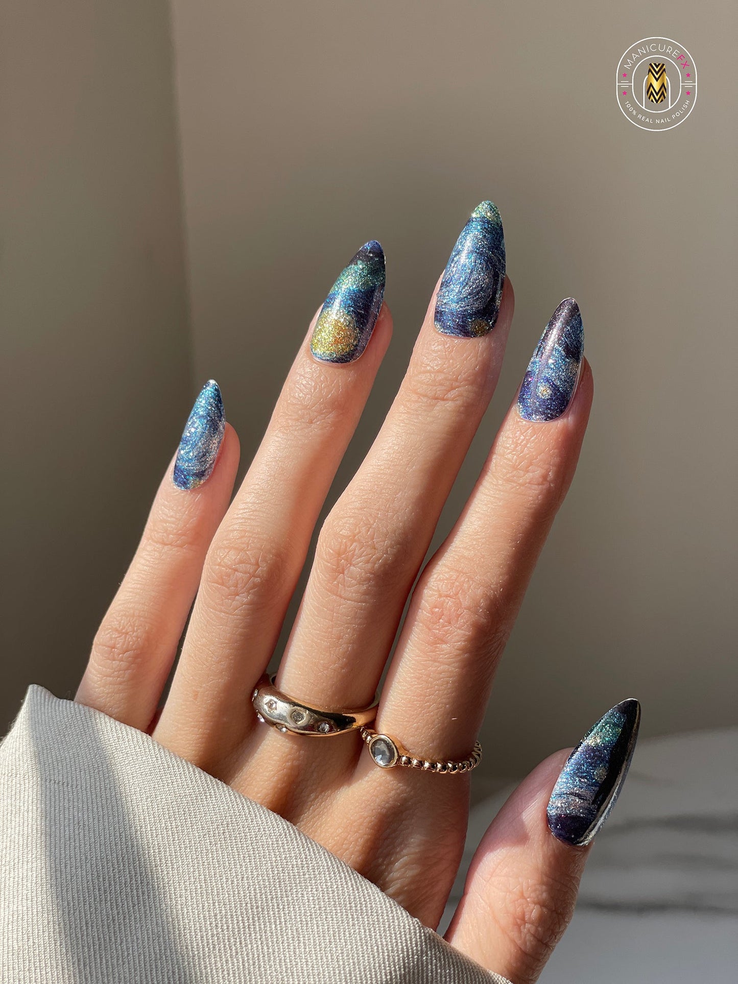 Starry Night - Nail Wraps (Standard)